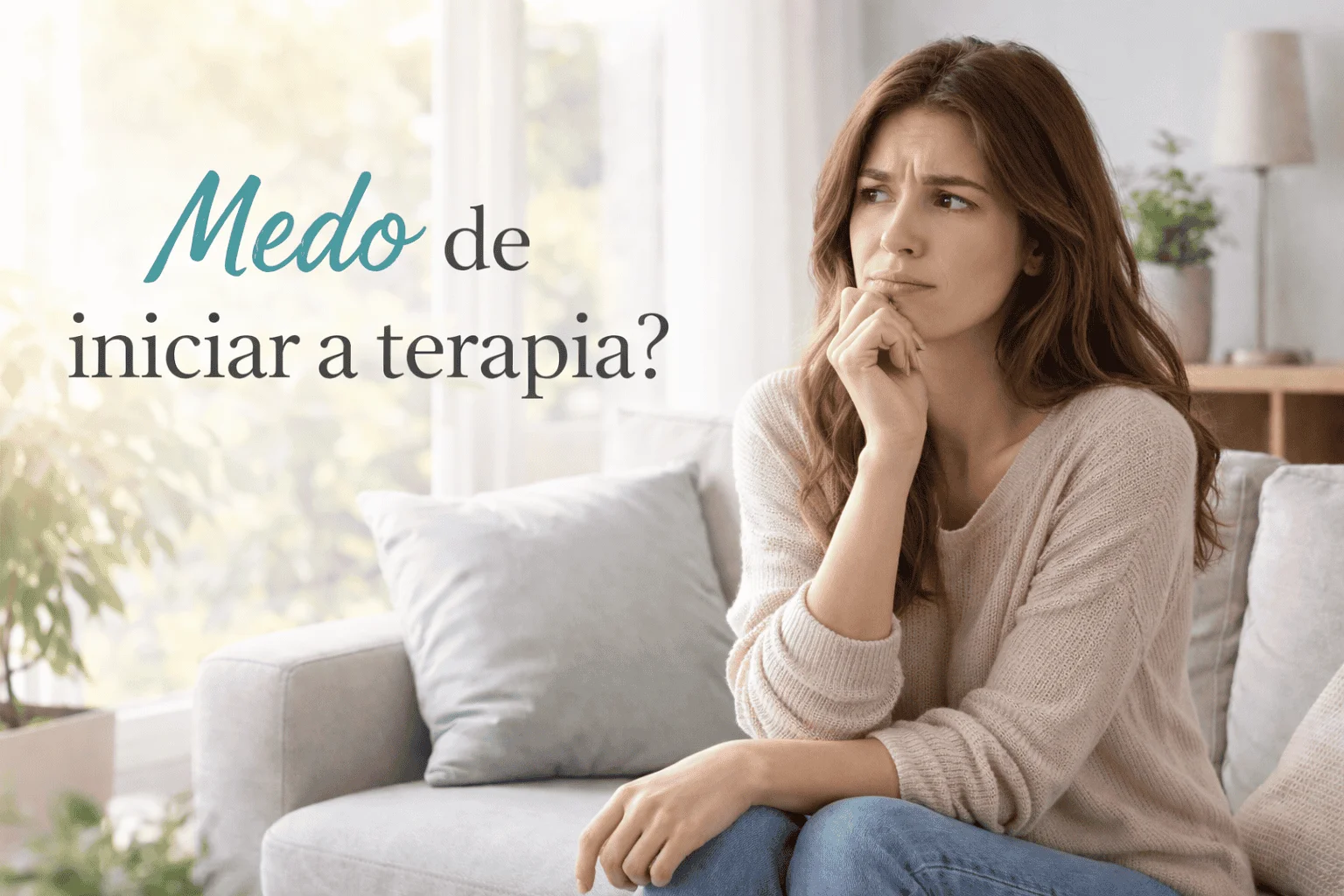 Medo de iniciar a terapia?