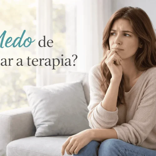 Medo de iniciar a terapia?